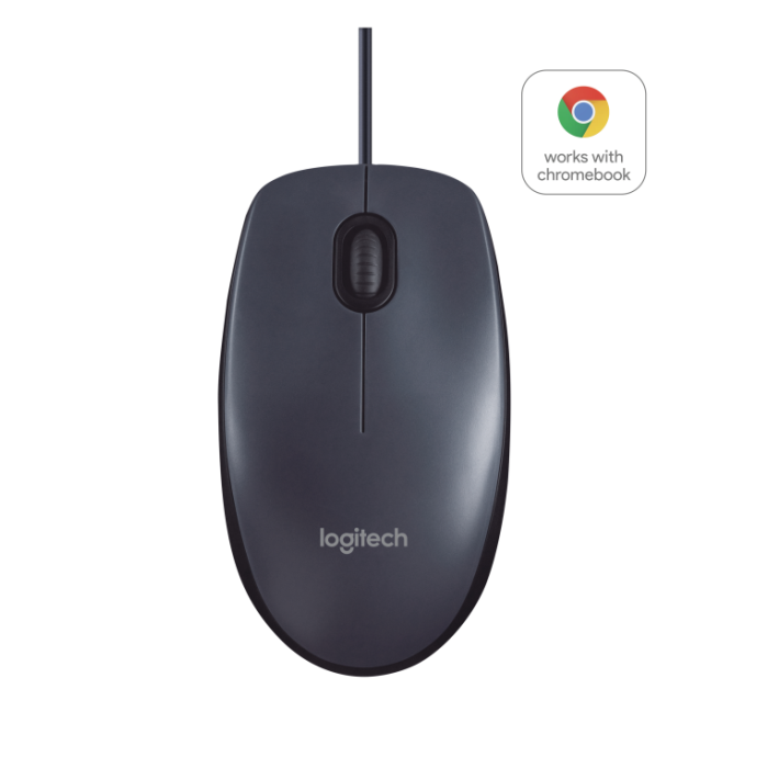 Logitech B100 Ratón Óptico USB Negro para Negocios, 800 DPI, Ergonómico Ambidextro, Conexión USB-A Plug & Play Logitech B100 Ratón Óptico USB Negro para Negocios, 800 DPI, Ergonómico Ambidextro, Conexión USB-A Plug & Play