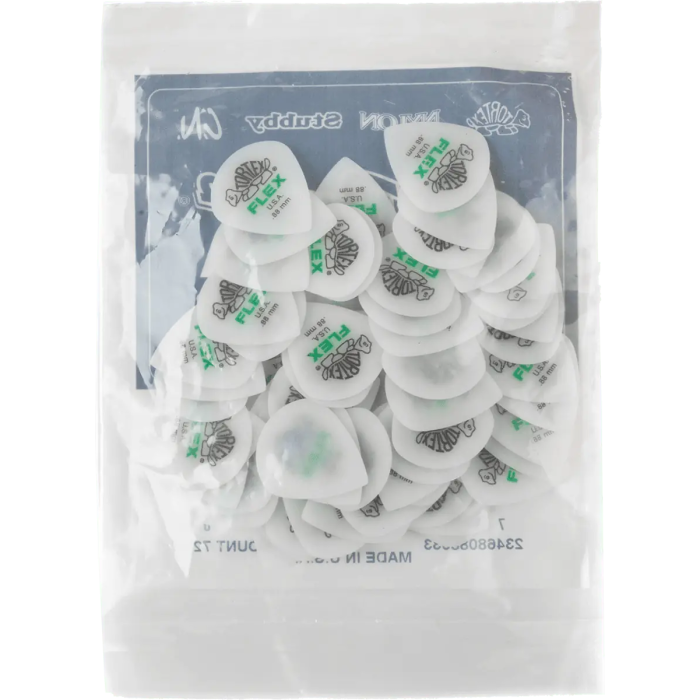 Dunlop Pack 72 Púas Tortex Flex Jazz III - 0,88 Mm 1
