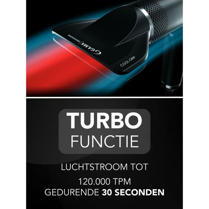 Secador de Pelo Gama Professional PH6080BK Negro 1600 W