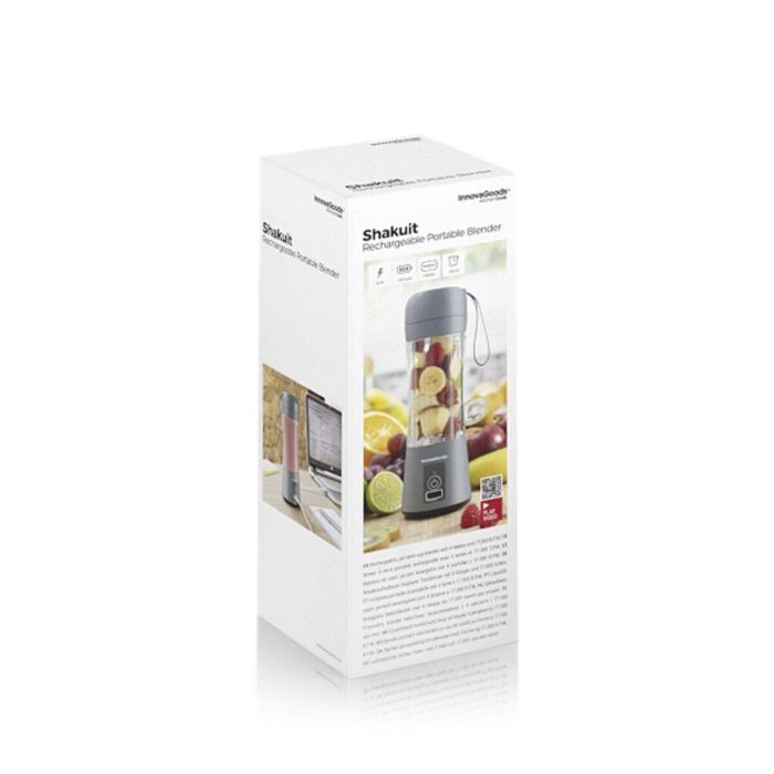 Batidora de Vaso Portátil Recargable Shakuit InnovaGoods 1 Batidora de Vaso Portátil Recargable Shakuit InnovaGoods 1