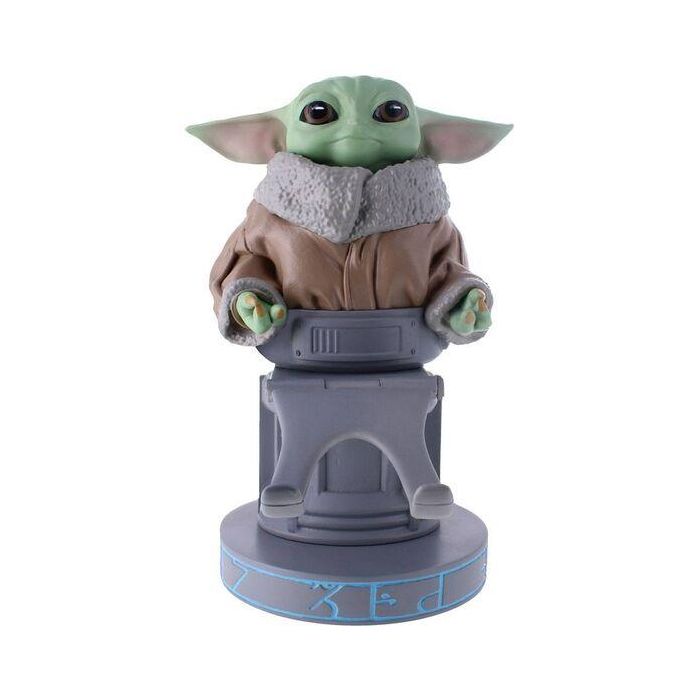 Cable Guy Grogu The Mandalorian Star Wars - Soporte de Sujeción Universal para Mandos y Móviles 21cm
