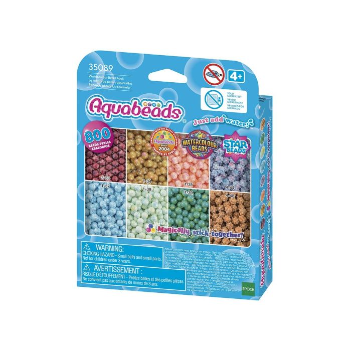 Epoch Aquabeds Set de Recarga de Abalorios Acuarela - Kit Complementario con 800 Unidades en 8 Colores - Para Niños +3 Años 0 Epoch Aquabeds Set de Recarga de Abalorios Acuarela - Kit Complementario con 800 Unidades en 8 Colores - Para Niños +3 Años 0