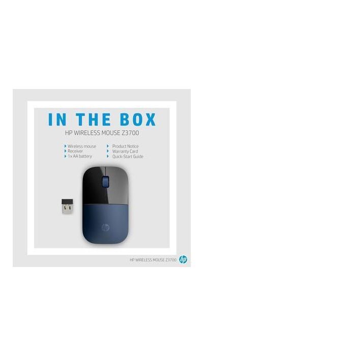HP Z3700 Blue Wireless Mouse 12 HP Z3700 Blue Wireless Mouse 12