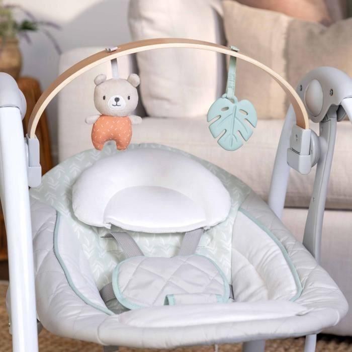 Hamaca eléctrica plegable INGENUITY para bebé - Cosy Spot - arco de juguetes extraíble, ajustes de balanceo, temporizador, reclinación 3 Hamaca eléctrica plegable INGENUITY para bebé - Cosy Spot - arco de juguetes extraíble, ajustes de balanceo, temporizador, reclinación 3