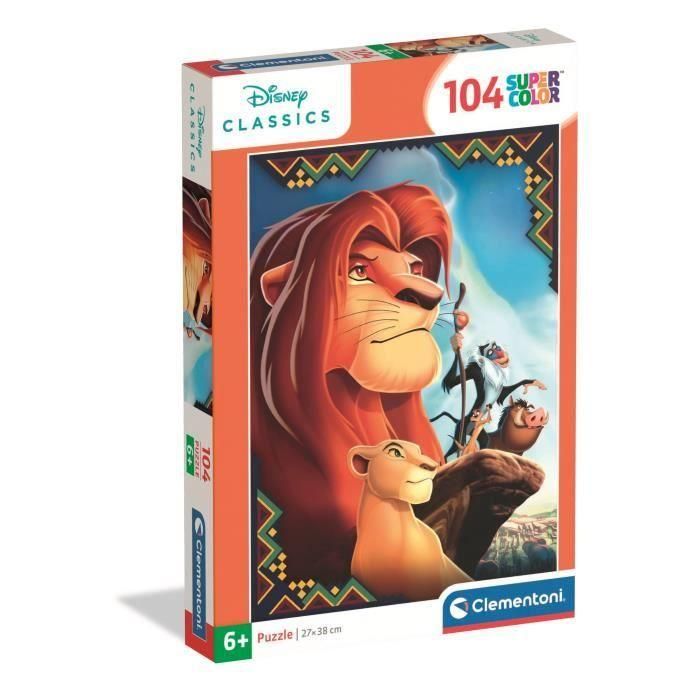 CLEMENTONI - 104 piezas - El Rey León CLEMENTONI - 104 piezas - El Rey León