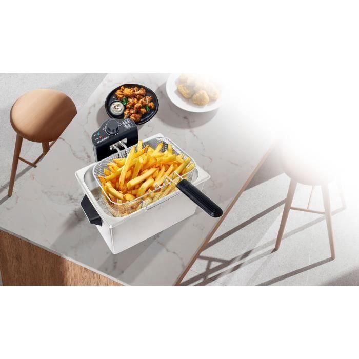 Freidora ARTHUR MARTIN AMPFH50 5 L 2000 W 3 cestas Filtros antiolor Acero inoxidable 2 Freidora ARTHUR MARTIN AMPFH50 5 L 2000 W 3 cestas Filtros antiolor Acero inoxidable 2