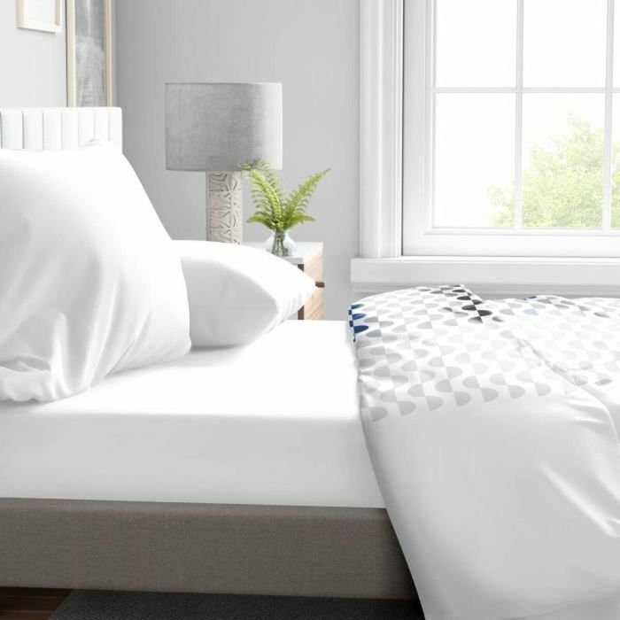 Home Linge Passion HP71760 Sábana Bajera Ajustable Microfibra Blanco 90 x 190 cm + 30cm 3 Home Linge Passion HP71760 Sábana Bajera Ajustable Microfibra Blanco 90 x 190 cm + 30cm 3