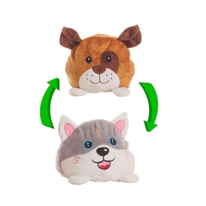 Animales reversibles 6 caritas surtidas 12 cm Animales reversibles 6 caritas surtidas 12 cm