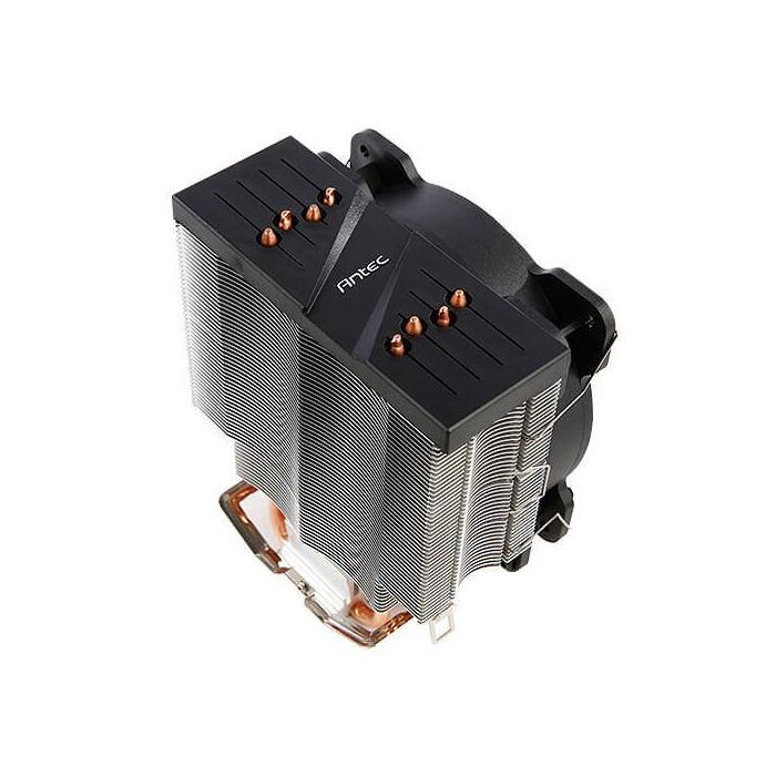 Antec A400 RGB Procesador Enfriador 12 cm Negro, Cobre, Metálico 5 Antec A400 RGB Procesador Enfriador 12 cm Negro, Cobre, Metálico 5