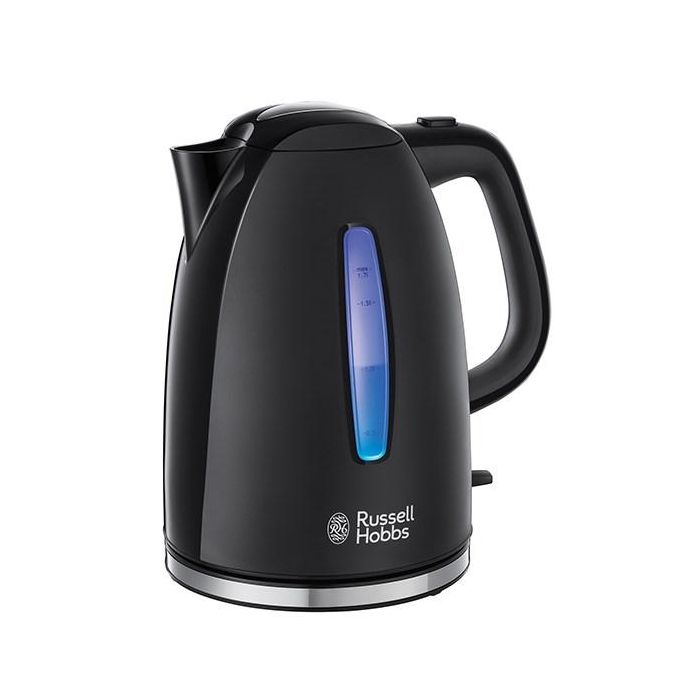 Russell Hobbs Hervidor Eléctrico 1.7 Litros 2200W Negro - Ebullición Rápida, Apagado Automático Russell Hobbs Hervidor Eléctrico 1.7 Litros 2200W Negro - Ebullición Rápida, Apagado Automático