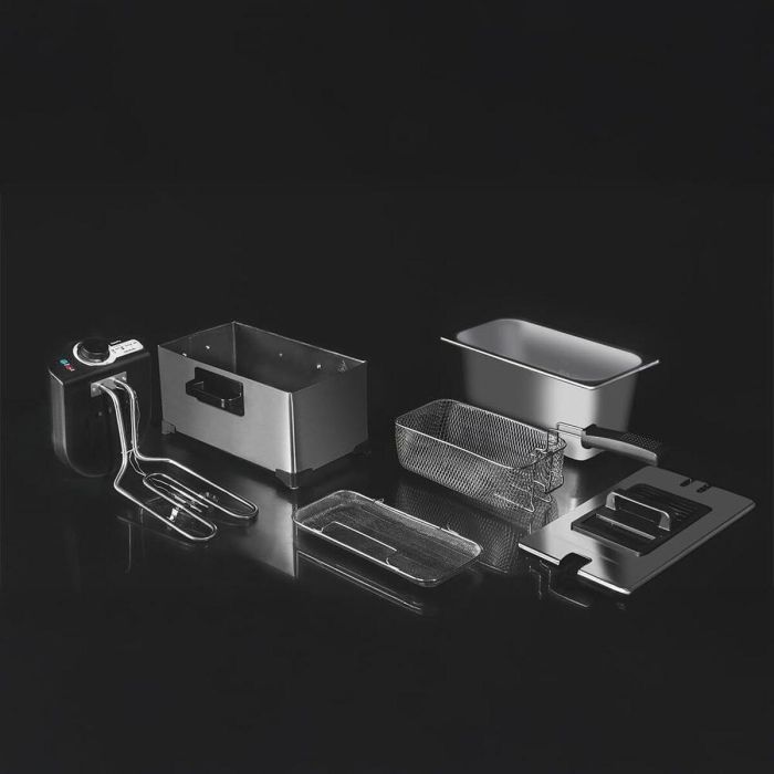 Freidora Cecotec Cleanfry Acero 2000 W 3 L 190 ºC 5