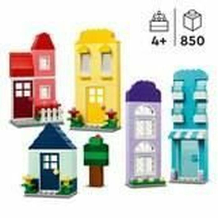 LEGO 11035 Casas Creativas Clásicas, Juguete para Niños y Niñas a Partir de 4 Años, Ladrillos para Construir 5