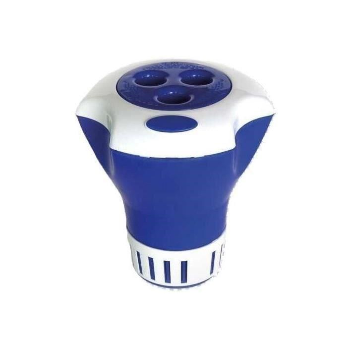 Bsi BSI5420046644931 Flotador y Termómetro para Piscina Azul/Blanco de Plástico 20x17x25cm