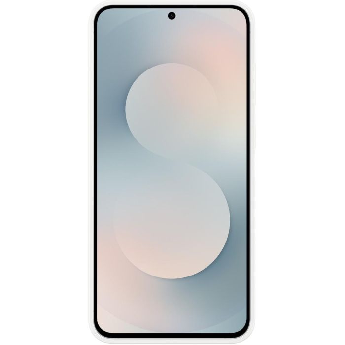 Samsung Funda de Silicona para Galaxy S25 FE, Resistente a Impactos, Fabricada con Materiales Reciclados, Color Blanco 1