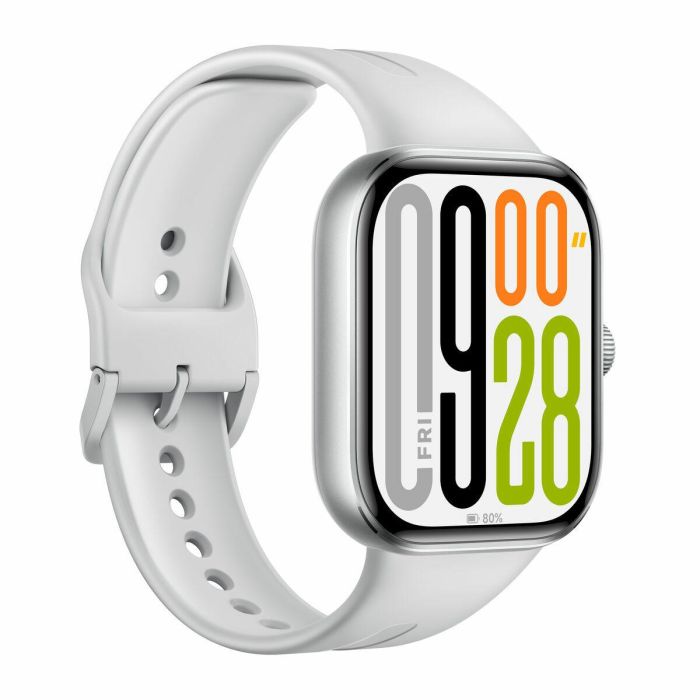 Xiaomi BHR9381GL Smartwatch Redmi Watch 5 Pantalla AMOLED 2.07" GPS Frecuencia Cardíaca SpO2 Llamadas Bluetooth 5 ATM Gris Plata Xiaomi BHR9381GL Smartwatch Redmi Watch 5 Pantalla AMOLED 2.07" GPS Frecuencia Cardíaca SpO2 Llamadas Bluetooth 5 ATM Gris Plata
