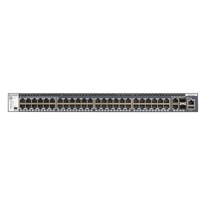 NETGEAR M4300-52G GSM4352S Switch Gestionado L3 50 Puertos Gigabit Ethernet (10/100/1000) Montaje en Rack 1U 2 SFP+