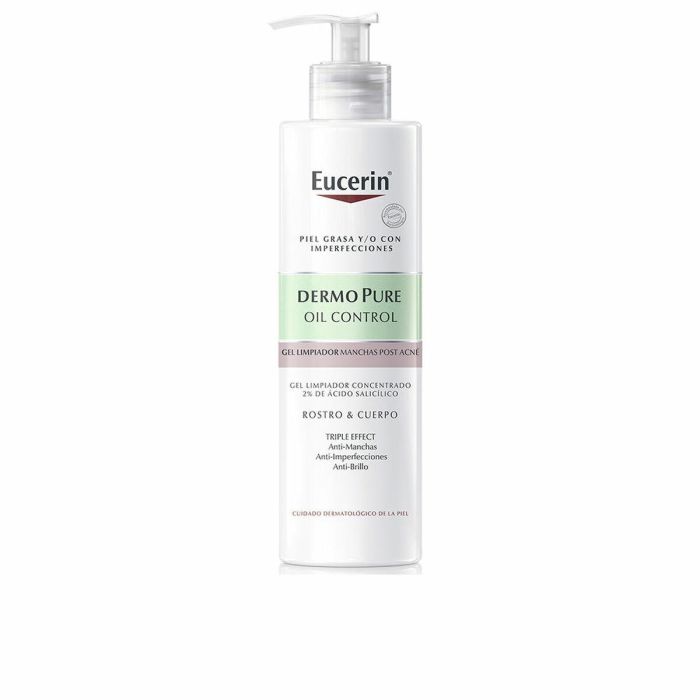 Eucerin Dermopure Gel Limpiador Triple Efecto 400 mL