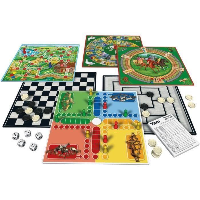 Schmidt Spiele Caja de Juegos Clásicos - 100 Juegos - Para 2+ Jugadores - A partir de 6 Años 1 Schmidt Spiele Caja de Juegos Clásicos - 100 Juegos - Para 2+ Jugadores - A partir de 6 Años 1