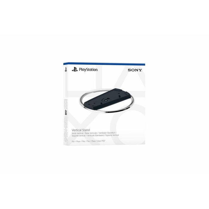 Sony Soporte Vertical para Playstation 5 Slim CFI-1000/CFI-2000 Slim Negro y Cromo 1
