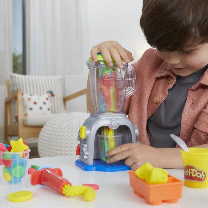 Play-Doh F9142 Licuadora de Batidos Coloridos de Juguete para Crear Frutas y Vegetales de Plastilina. Set de Comida para Niños. 16 Play-Doh F9142 Licuadora de Batidos Coloridos de Juguete para Crear Frutas y Vegetales de Plastilina. Set de Comida para Niños. 16