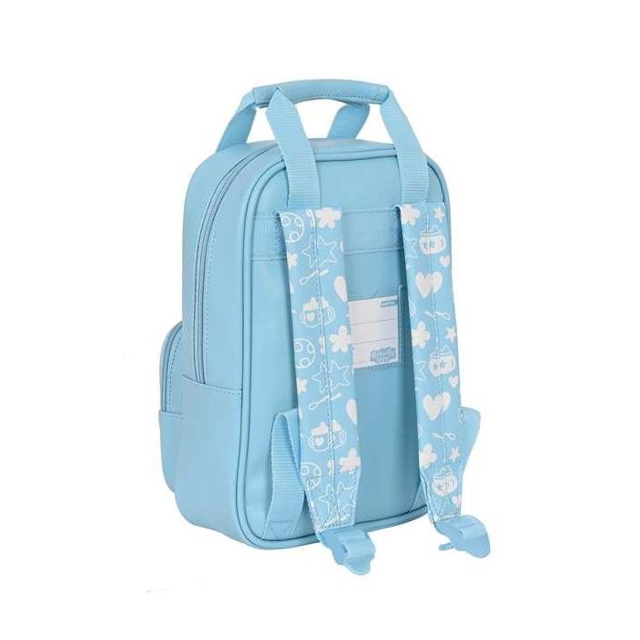Mochila Infantil Peppa Pig Baby Azul claro (20 x 28 x 8 cm) 1 Mochila Infantil Peppa Pig Baby Azul claro (20 x 28 x 8 cm) 1