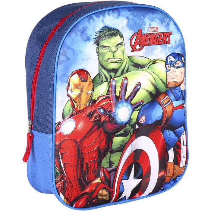 Mochila Escolar The Avengers Azul (25 x 31 x 10 cm) 0 Mochila Escolar The Avengers Azul (25 x 31 x 10 cm) 0