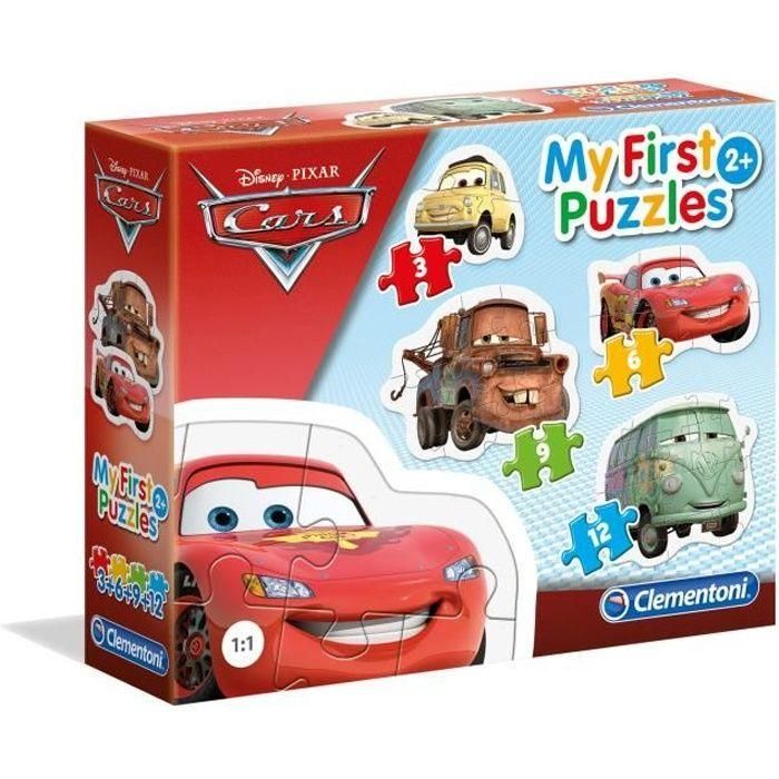 Clementoni Mi Primer Rompecabezas Evolutivo 4 Puzzles: 3, 6, 9 y 12 Piezas - Coches - +2 Años 0 Clementoni Mi Primer Rompecabezas Evolutivo 4 Puzzles: 3, 6, 9 y 12 Piezas - Coches - +2 Años 0
