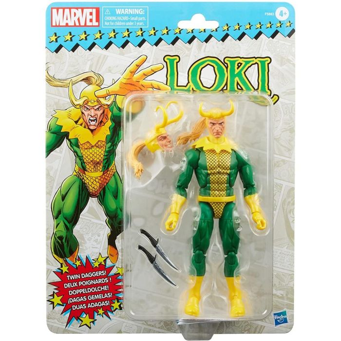 Figura Hasbro Marvel Legends Loki Clasico 1 Figura Hasbro Marvel Legends Loki Clasico 1