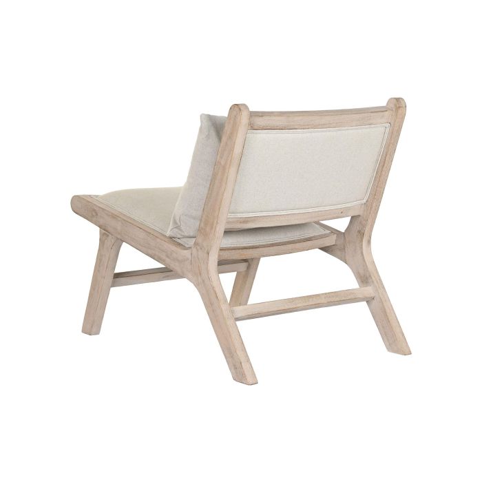 DKD Home Decor Butaca Moderno Beige Natural 83 x 71.5 x 57 cm (2 Unidades) 6
