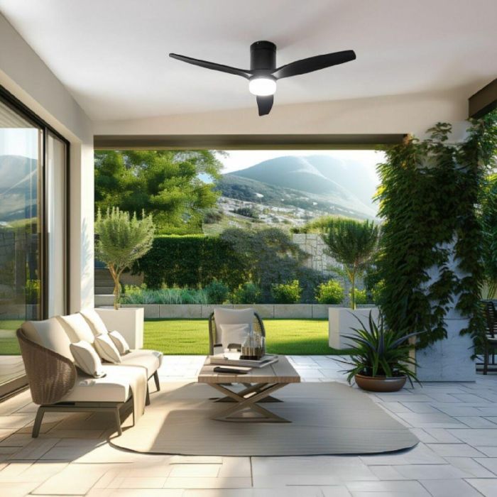 Ventilador de Techo con Luz Cecotec EnergySilence Aero 5600 Aqua Negro 20 W 40 W 1 Ventilador de Techo con Luz Cecotec EnergySilence Aero 5600 Aqua Negro 20 W 40 W 1