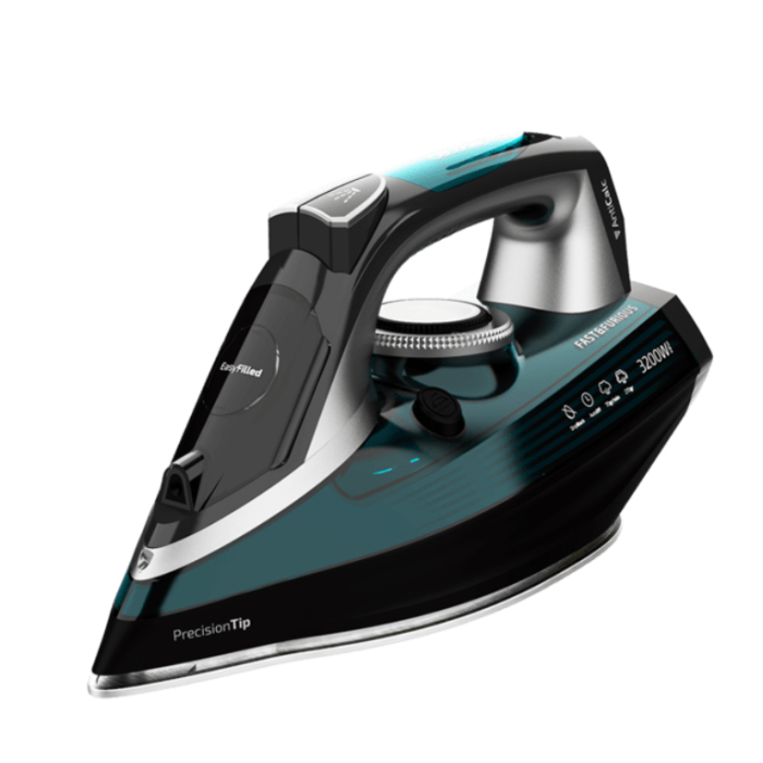 Cecotec Fast&Furious 5060 Ultra Plancha a vapor Suela de cerámica 3200 W Negro, Plata, Turquesa Cecotec Fast&Furious 5060 Ultra Plancha a vapor Suela de cerámica 3200 W Negro, Plata, Turquesa
