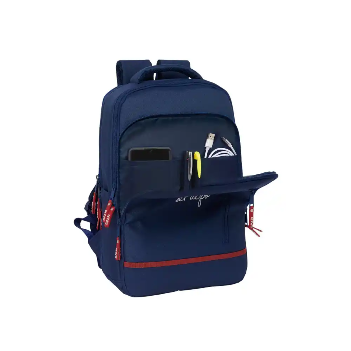 Safta Mochila Portatil 15,6" + Tablet + USB El Pulpo Negro 29x44x15 cm 4