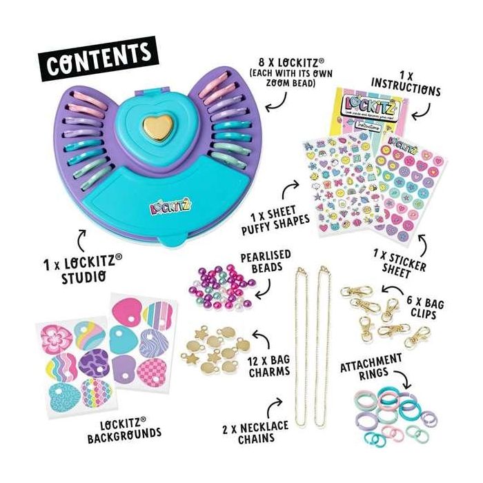 Bizak Estudio para Diseñar Joyas Personalizadas - Set de Manualidades Creativas para Niños +3 Años 4 Bizak Estudio para Diseñar Joyas Personalizadas - Set de Manualidades Creativas para Niños +3 Años 4