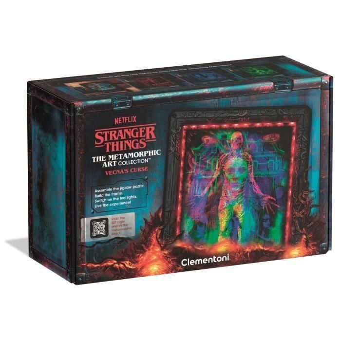 CLEMENTONI CLE8005125356102 Colección Morphing Stranger Things - Marco de luz V2