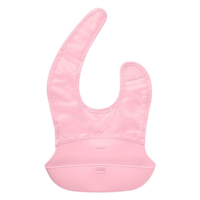 Babero Plegable Easy Rosa Babero Plegable Easy Rosa