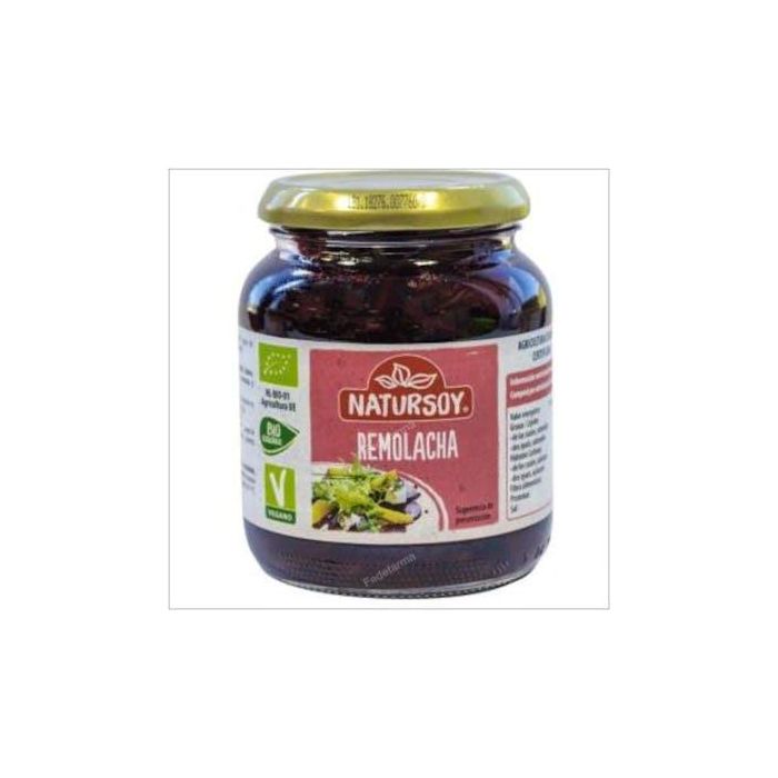 NATURSOY Remolacha en Rodajas Ecológica 340g