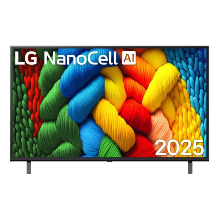 LG 43NANO81A6A TV NanoCell 43 pulgadas (109.2 cm) 4K Ultra HD Smart TV webOS con IA, Procesador a7 Gen8, Gaming y Wi-Fi Negro