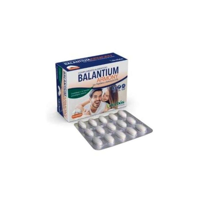 Balantium Armony Triptófano y Grifonia (5-HTP) para Función Psicológica Normal 60 Comprimidos Veganos