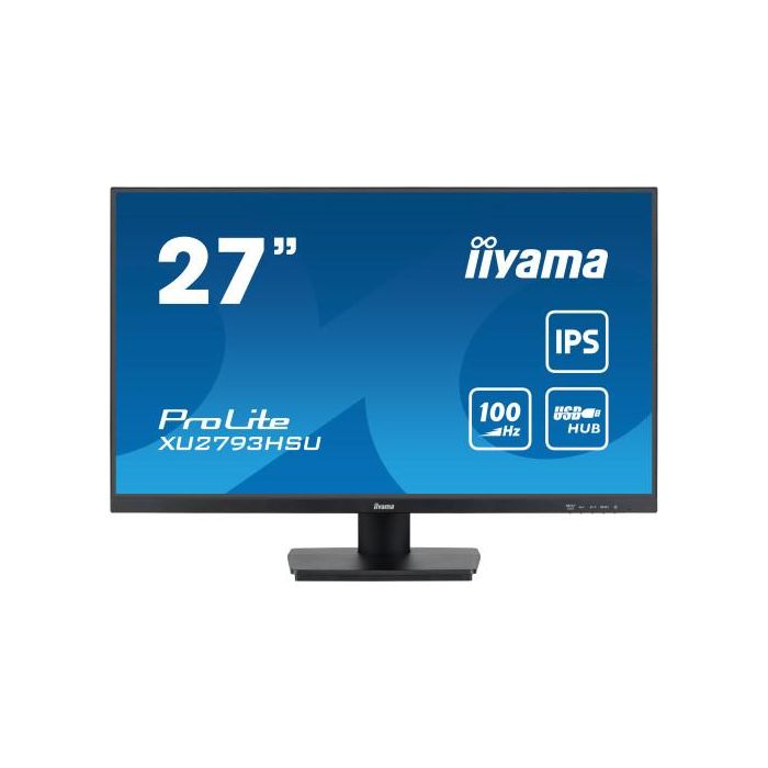 Iiyama ProLite XU2793HSU-B6 Monitor 27" IPS Full HD 100Hz 1ms Negro, HDMI DisplayPort USB, FreeSync, Altavoces 0 Iiyama ProLite XU2793HSU-B6 Monitor 27" IPS Full HD 100Hz 1ms Negro, HDMI DisplayPort USB, FreeSync, Altavoces 0