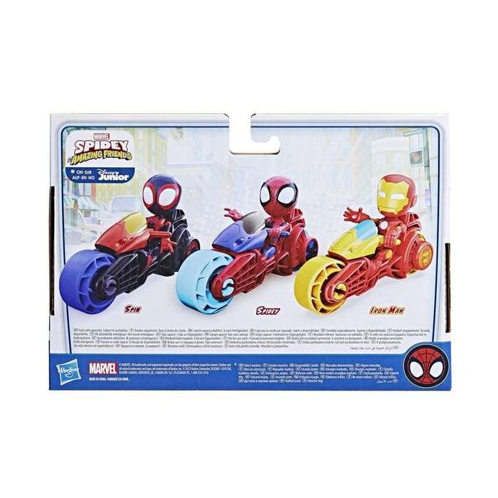 Figura spidey 10 cm con motocicleta - modelos surtidos 9