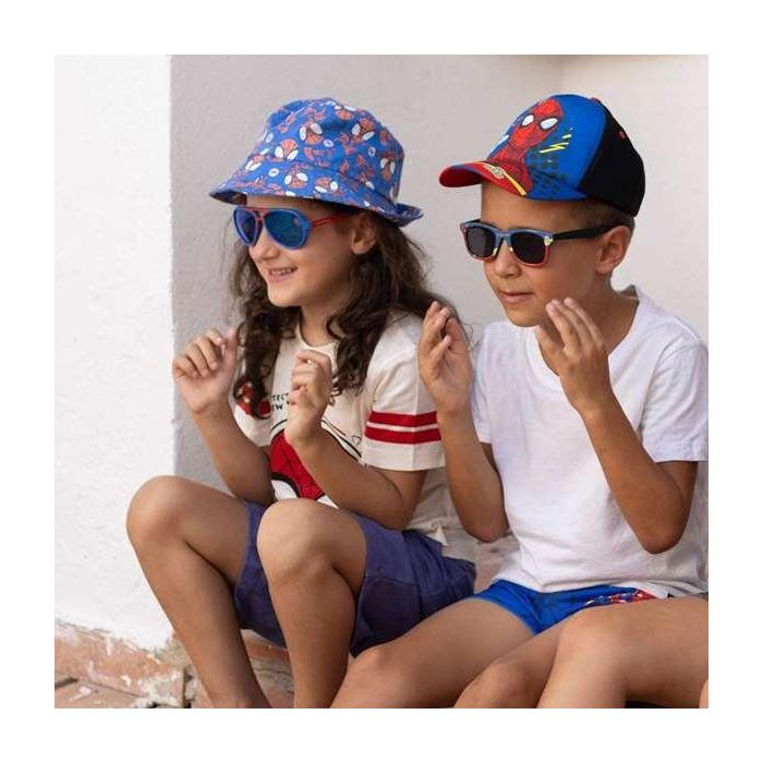 Cerdá Set Gorra Spiderman Infantil 53 cm y Gafas de Sol para Niños de 2 a 8 Años - Azul 4 Cerdá Set Gorra Spiderman Infantil 53 cm y Gafas de Sol para Niños de 2 a 8 Años - Azul 4