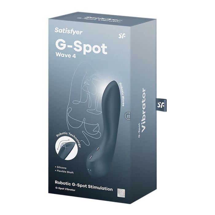 Vibrador Punto G Satisfyer Negro 1 Vibrador Punto G Satisfyer Negro 1