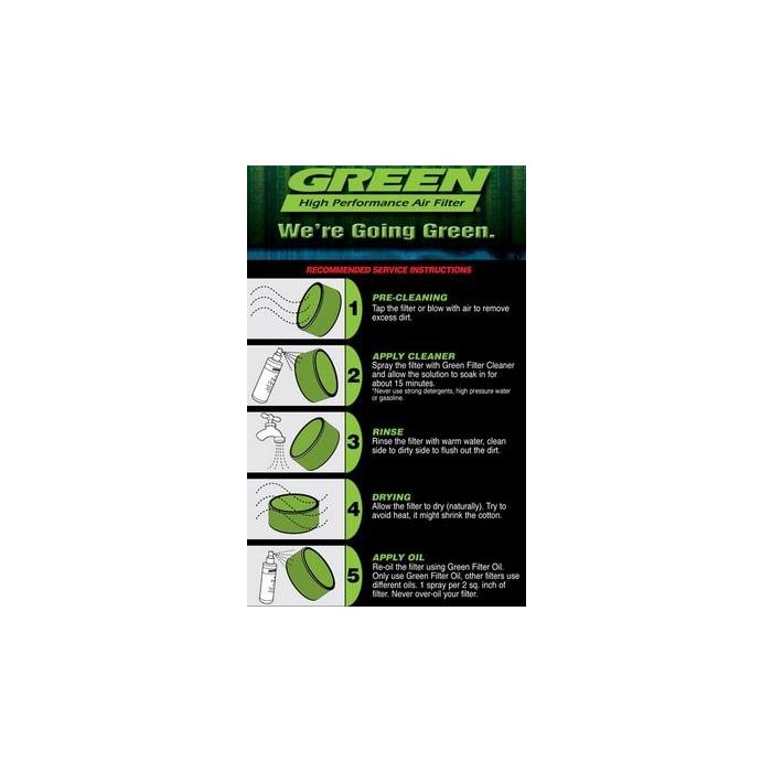 Green Filters Kit Admision Directa Green P426 2 Green Filters Kit Admision Directa Green P426 2