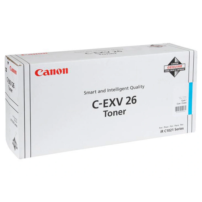 Canon EXV26C Tóner Cian Original para Canon iRC1021i iRC1028i 1