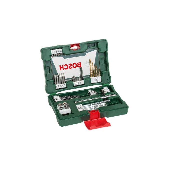 Bosch 3165140751544 Juego de Brocas y Taladros V-Line de 48 Piezas con Vástago Magnético 6