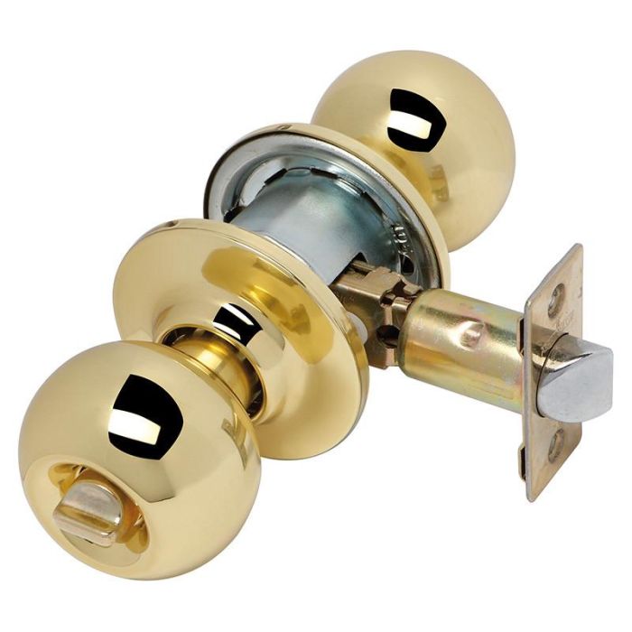 TESA 3903 Lp Pomo de Bola para Baño con Condena y Descondena para Cuadradillo de 8mm