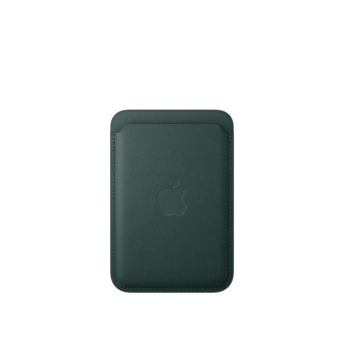 APPLE iPhone - Cartera FineWoven con MagSafe - Verde oscuro