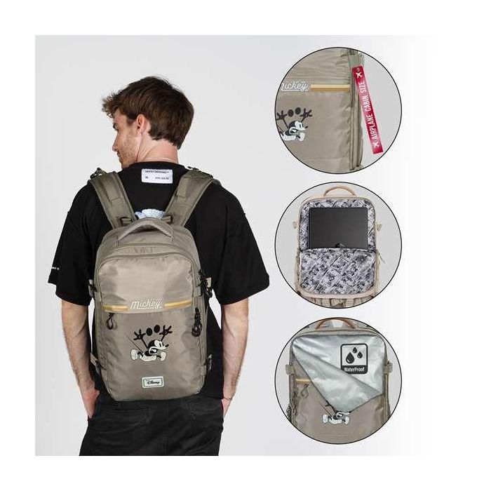 Karactermania Mochila Mercury Cabin Mickey Mouse Face Multicolor 25 x 20 x 40 cm Poliéster 3 Karactermania Mochila Mercury Cabin Mickey Mouse Face Multicolor 25 x 20 x 40 cm Poliéster 3