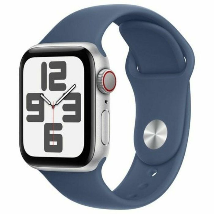 Reloj Hombre Apple MXGF3QL/A Azul Plateado