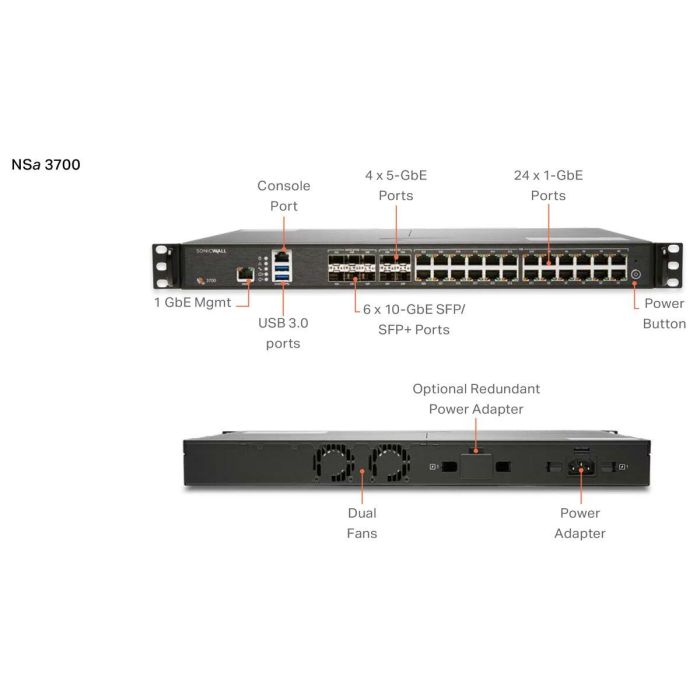 Router SonicWall 03-SSC-2979 5